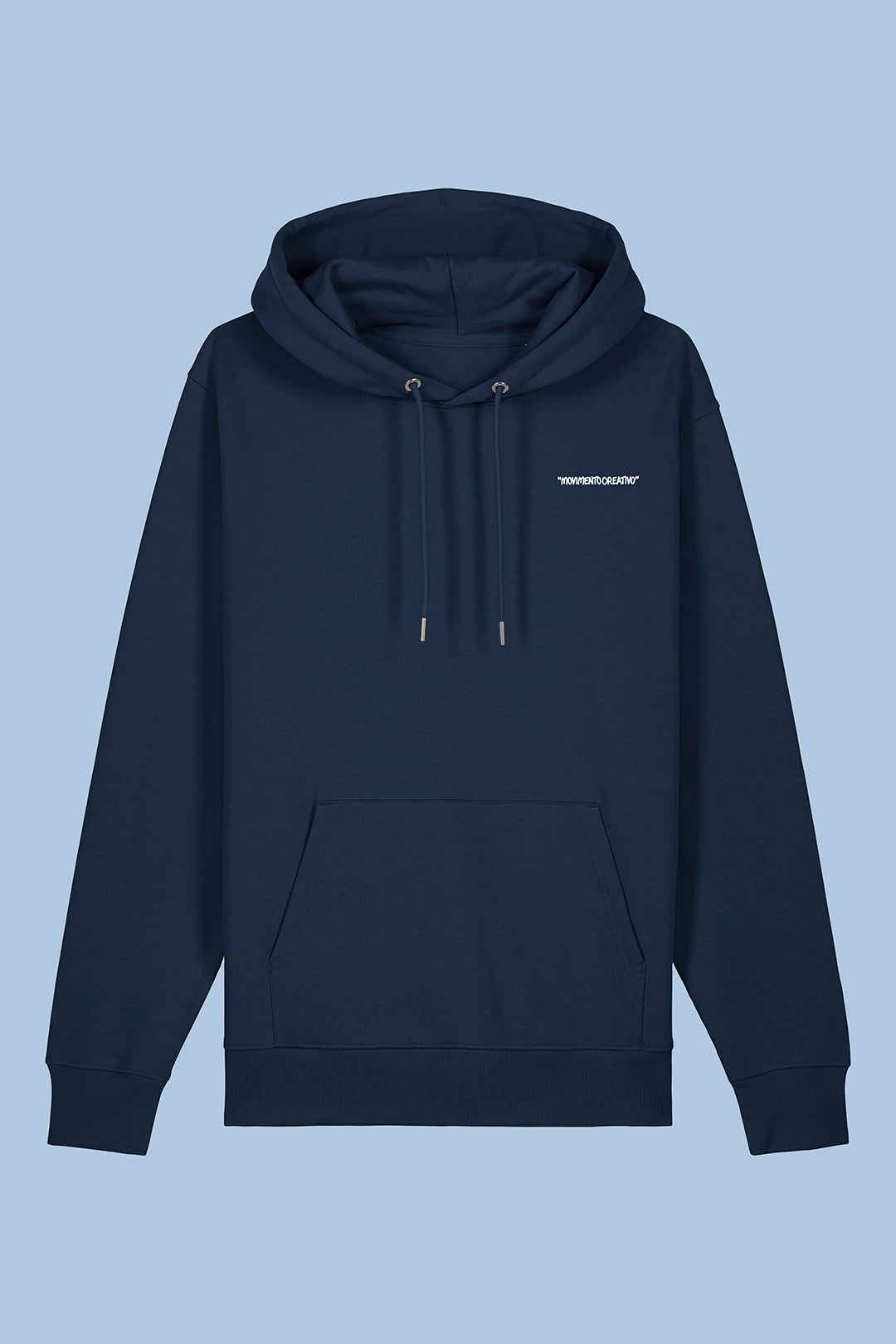 Felpa con Cappuccio _ Logo_ Blue