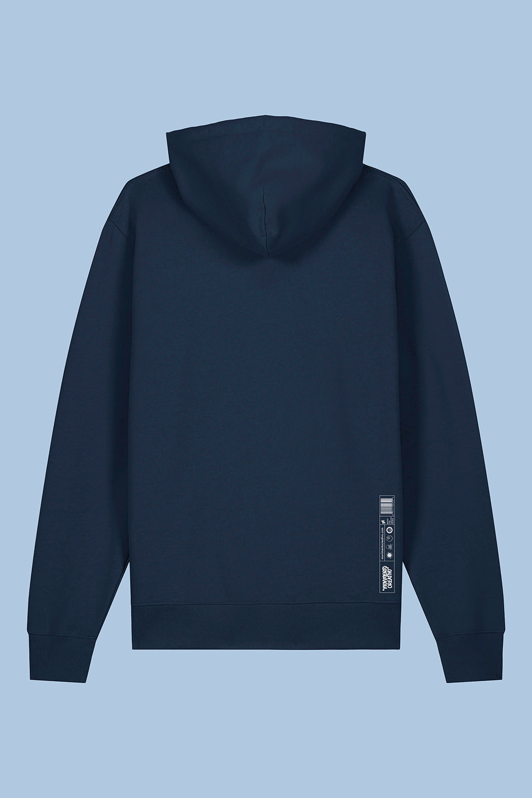 Felpa con Cappuccio _ Logo_ Blue